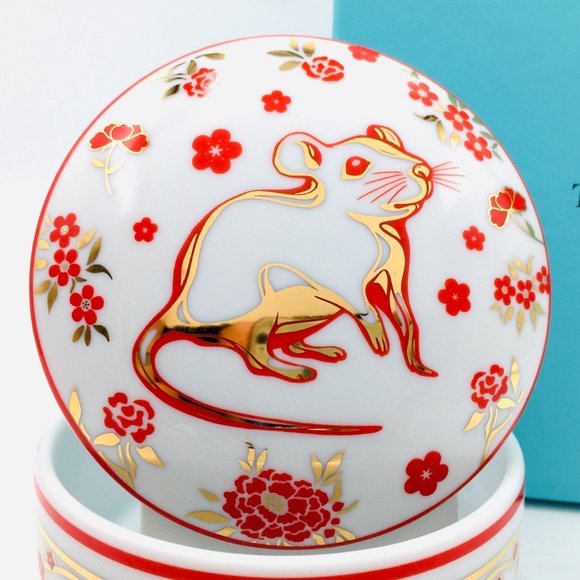 Tiffany & Co. Year of The Rat Trinket Box - Picture 3 of 10